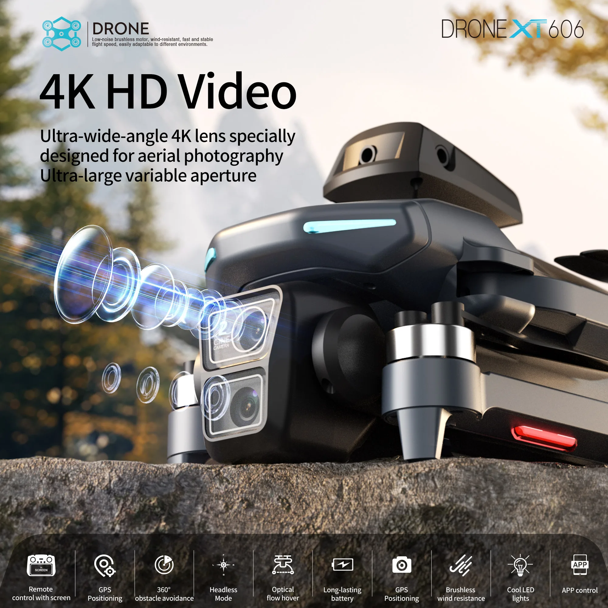 Original XT606 MAX GPS Drone 4 - Drone Surveying review and price