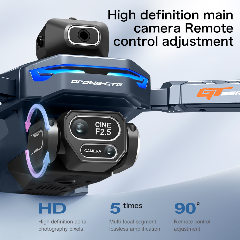 NEW GT8 HD RC Drone 4K Profess - Drone Video Production review and price