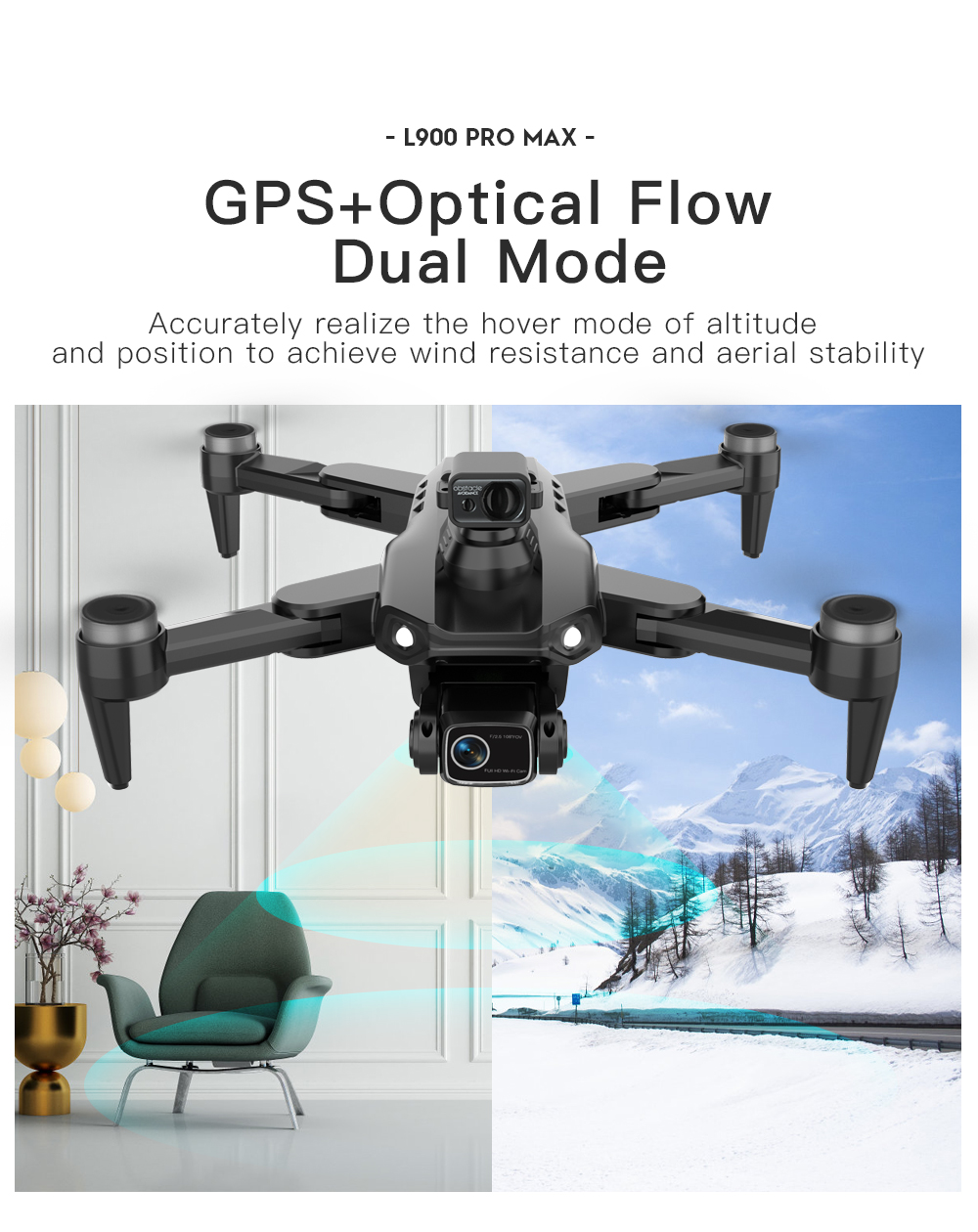 LYZRC L900 PRO MAX Laser obsta - Drone Surveying review and price